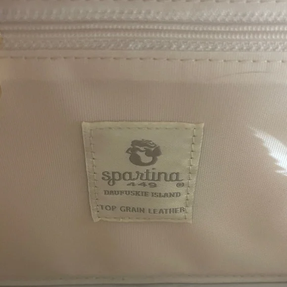 Spartina 449- Floral Embroidered leather crossbody Bag - Picture 2 of 15